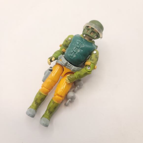Vintage GI Joe Pack Fast Draw Downtown Scoop Zandar Grid Iron Big Bear 1984 - Picture 10 of 13